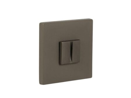 Tupai Rapido 5S Line WC Turn on 5mm Slimline Square Rose (bolt through fixing only) - Titanium - Image 2