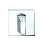 Tupai Rapido Curva/QuadraLine WC Turn on Square Rose (bolt through fixing only) - Bright Polished Chrome