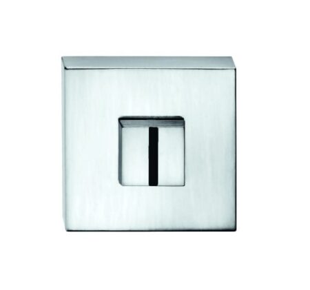 Tupai Rapido Curva/QuadraLine WC Turn on Square Rose (bolt through fixing only) - Bright Polished Chrome - Image 2