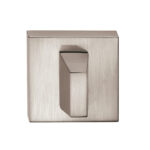 Tupai Rapido Curva/QuadraLine WC Turn on Square Rose (bolt through fixing only) - Pearl Nickel