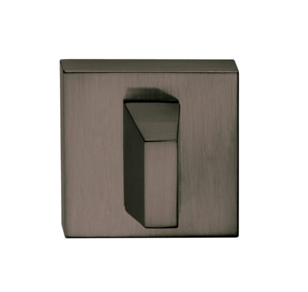 Tupai Rapido Curva/QuadraLine WC Turn on Square Rose (bolt through fixing only) - Titanium