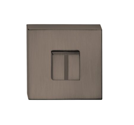 Tupai Rapido CurvaLine WC Turn on Round Rose (bolt through fixing only) - Titanium - Image 2