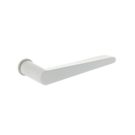 Atlantic Tupai Rapido 5S Line Torrao Lever Door Handle on Concealed Round Rose - White