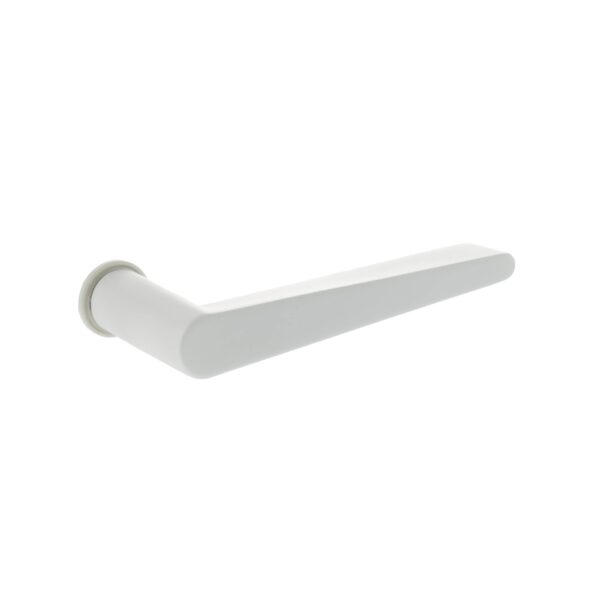 Atlantic Tupai Rapido 5S Line Torrao Lever Door Handle on Concealed Round Rose - White