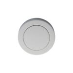 Manital Escutcheon - Blank on Concealed Fix Round Rose - Polished Chrome