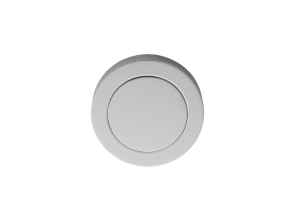 Manital Escutcheon - Blank on Concealed Fix Round Rose - Polished Chrome