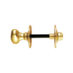 Carlisle Brass Turn & Release to Suit Bathroom Lock / Oval Turn - Polished Brass
