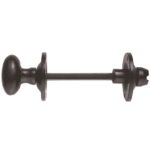 Carlisle Brass Turn & Release to Suit Bathroom Lock / Oval Turn - Black Antique