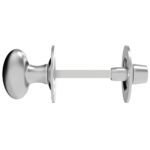 Carlisle Brass Turn & Release to Suit Bathroom Lock / Oval Turn - Satin Chrome