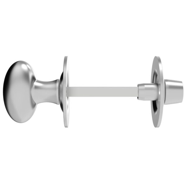 Carlisle Brass Turn & Release to Suit Bathroom Lock / Oval Turn - Satin Chrome
