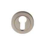 Manital Escutcheon - Euro Profile on Concealed Fix Round Rose Nis (Satin Nickel)