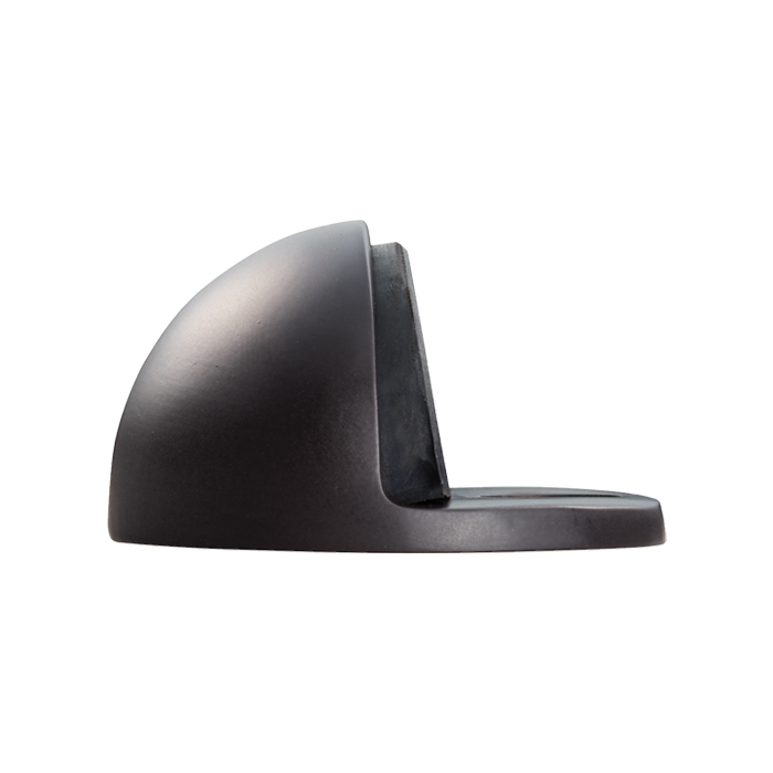aa20mbrz.jpg Carlisle Brass Floor Mounted Oval Doorstop - Matt Bronze - Image 1