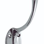 Carlisle Brass Victorian Hat & Coat Hook - Polished Chrome
