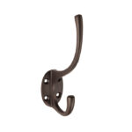 Carlisle Brass Victorian Hat & Coat Hook - Matt Bronze