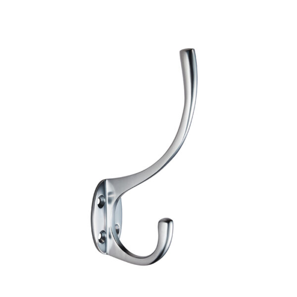 Carlisle Brass Victorian Hat & Coat Hook - Satin Chrome