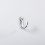 Carlisle Brass Victorian Single Robe Hook - Satin Chrome