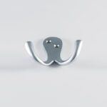 Carlisle Brass Victorian Double Robe Hook - Satin Chrome