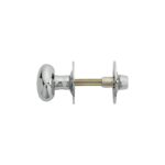 Carlisle Brass Turn & Release to Suit Rackbolt / Oval Turn - Spline Spindle - Polished Chrome
