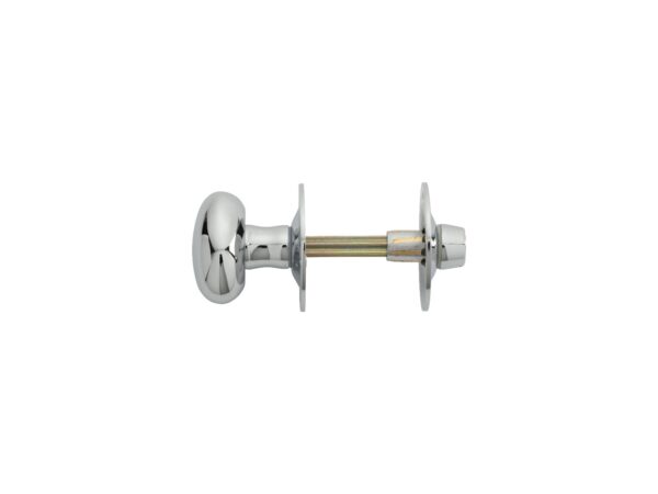Carlisle Brass Turn & Release to Suit Rackbolt / Oval Turn - Spline Spindle - Polished Chrome