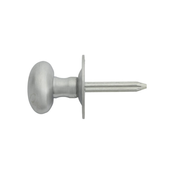 Carlisle Brass Thumbturn to Suit Rackbolt (Oval) - Hardened Steel Spline Spindle - Satin Chrome