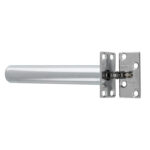 Carlisle Brass Door Closer - Chain Spring (Concealed) with Radius Forends - Satin Stainless Steel