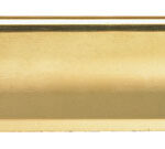 Carlisle Brass Letter Tidy - Curved Pattern (Foam Lined) - Polished Brass