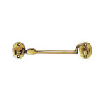 Carlisle Brass Cabin Hook - Lightweight (Silent Pattern) - Polished Brass
