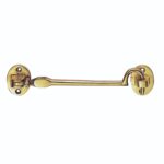 Carlisle Brass Cabin Hook - Heavyweight (Silent Pattern) - Polished Brass