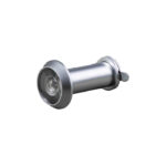 Carlisle Brass Door Viewer - 180 Degree - Glass Lens - Satin Chrome