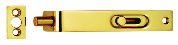 Carlisle Brass Flush Bolt (Sunk Slide) - Polished Brass