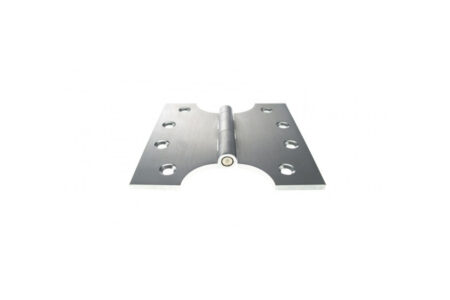 Atlantic (Solid Brass) Parliament Hinges 4" x 2" x 4mm - Satin Chrome - Image 2