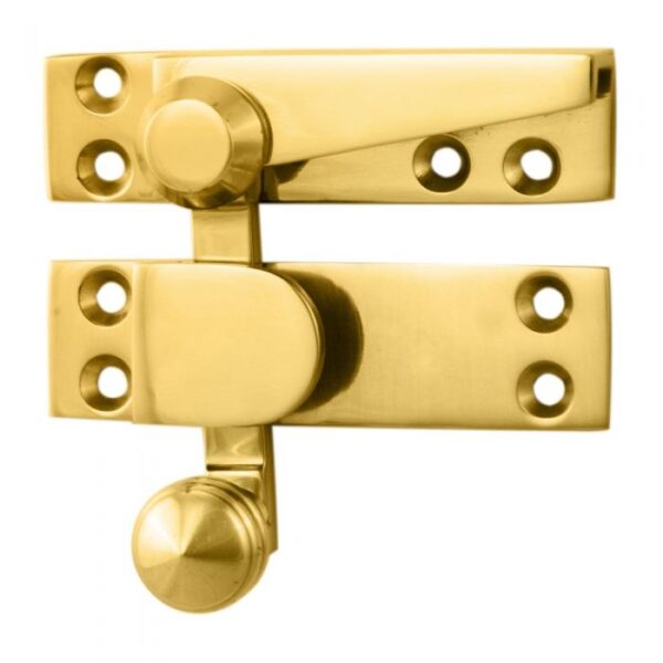 Carlisle Brass Architectural Quality Sash Fastener (Quadrant Arm) - Polished Brass