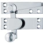 Carlisle Brass Architectural Quality Sash Fastener (Quadrant Arm) - Polished Chrome