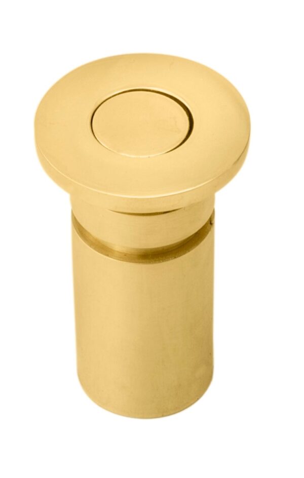 Carlisle Brass Dust Excluding Drive in Socket for Flush Bolt (Concrete Only) - Polished Brass
