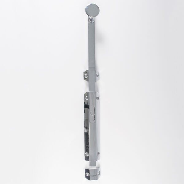 Carlisle Brass 152 x 36mm Extended Surface Bolt C/W Keep Flat & Angled Mortice Keeps - Polished Chrome