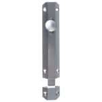 Carlisle Brass 152 x 36mm Surface Bolt C/W Keep Flat & Angled Mortice Keeps - Satin Chrome