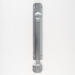 Carlisle Brass 203 x 36mm Surface Bolt C/W Keep Flat & Angled Mortice Keeps - Satin Chrome