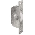Carlisle Brass Sash Window Axle Pulley No1 Galv Forend with Nylon Wheel - Galvanised
