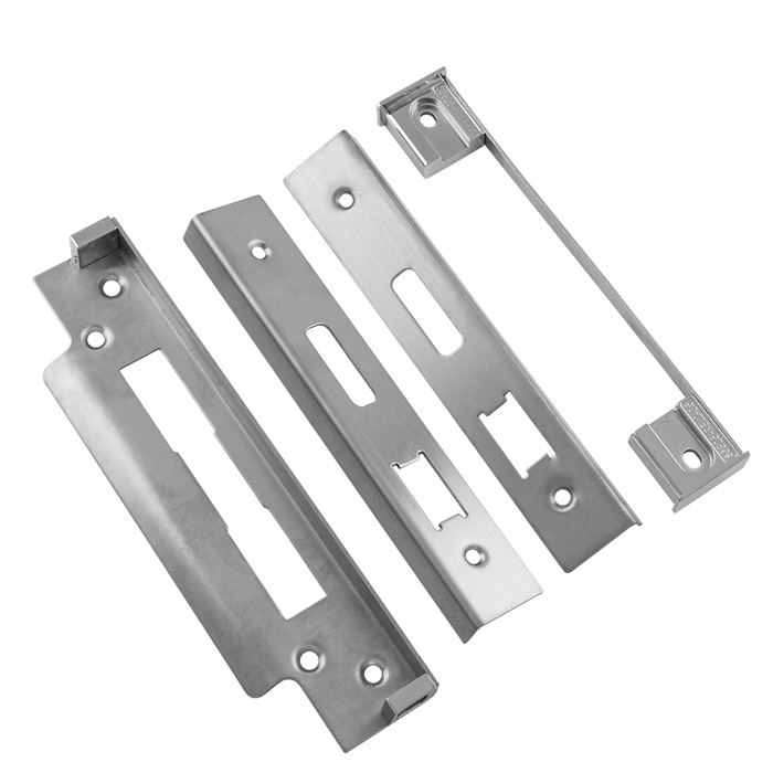 arb5105sss_2.jpg Eurospec 13mm Rebate Set - Lsb - Satin Stainless Steel - Image 1