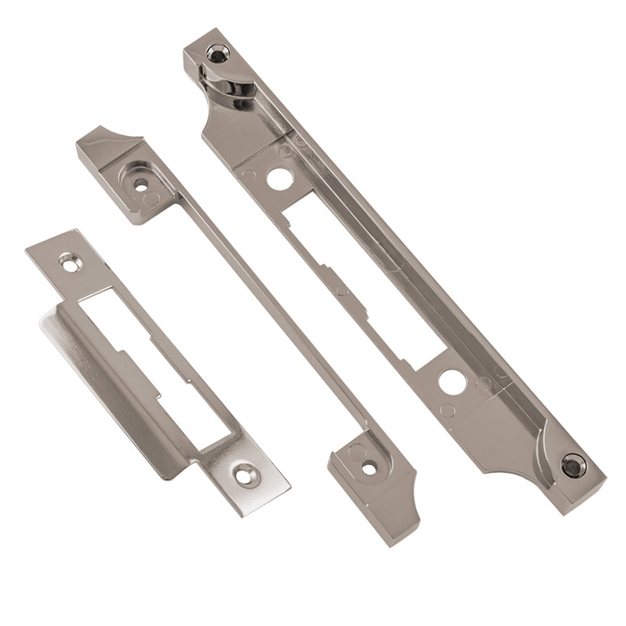 are5005np_1.jpg Eurospec Rebate Set to Suit Economy Sashlock 0.5 - Nickel Plated - Image 1
