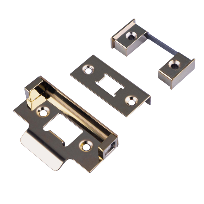 art5105pvd.jpg Eurospec 13mm Rebate Kit - Tls - Stainless Brass - Image 1