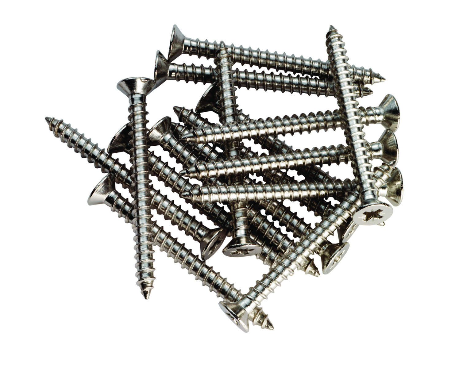 ass1020.jpg Eurospec 4.8 x 50mm Woodscrew (No10 x 2") - PZ2 - Pack of 16 - Image 1