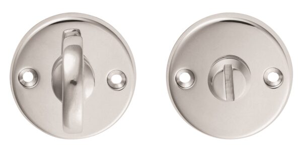 Carlisle Brass Turn & Release on Face Fix Round Rose (4.9 x 67mm Spindle) - Polished Chrome