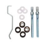 Eurospec Back to Back Fixing Pack - 19mm Dia. Pull Handle - Matt Black