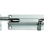 Eurospec 80 x 38mm Cranked Barrel Bolt - Satin Stainless Steel