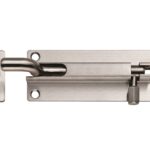 Eurospec 100 x 38mm Cranked Barrel Bolt - Satin Stainless Steel
