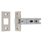 Eurospec 76mm Bolt-Through Tubular Deadbolt - 5mm Follower - Square - Polished Nickel