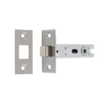 Eurospec 76mm Bolt-Through Tubular Deadbolt - 5mm Follower - Square - Satin Stainless Steel