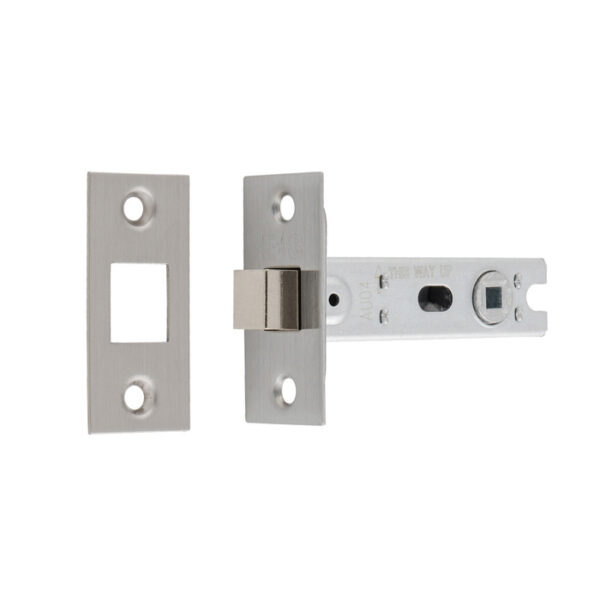 Eurospec 76mm Bolt-Through Tubular Deadbolt - 5mm Follower - Square - Satin Stainless Steel