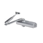 Eurospec Overhead Door Closer En2-4 by Template C/W Backcheck Fig 6 Bracket- Silver